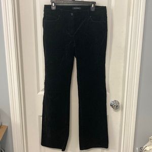 WHBM Black Velvet Jeans size 8Regular